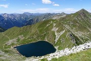 27 A picco sul Lago Moro e verso Montebelloe e Monte Toro